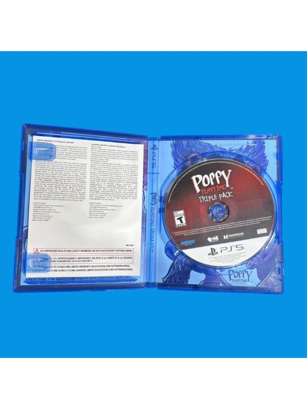 PS5 Poppy Playtime Triple Pack – Chapters 1–3 – Sony PlayStation 5 Game